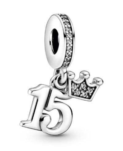 Pandora шарм Cubic Zirconia на 15-летие