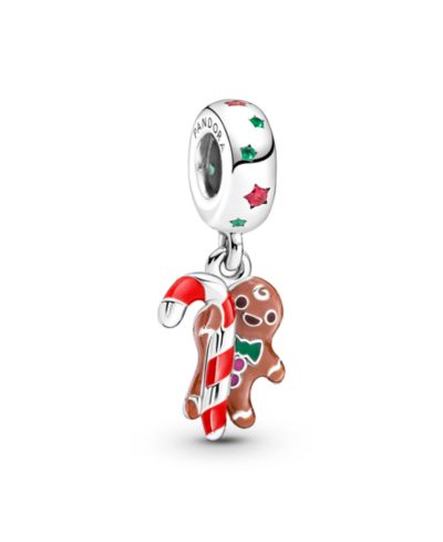 Pandora подвеска Gingerbread Man из стерлингового серебра