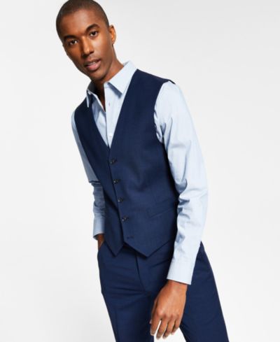 Мужской жилет Tommy Hilfiger Modern-Fit Wool TH-Flex Stretch Suit Separates