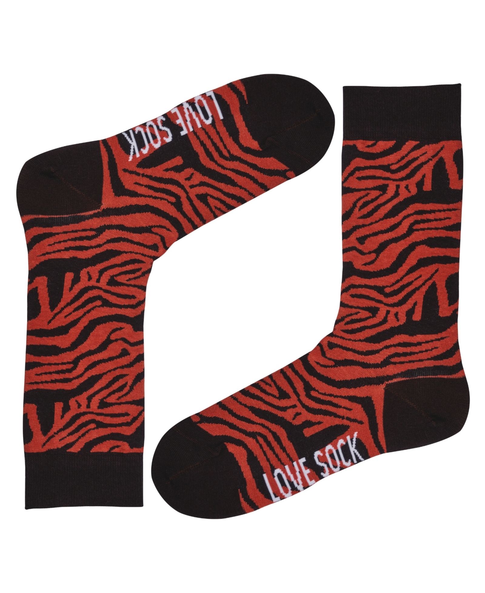 Tiger Cotton Women's Crew Socks