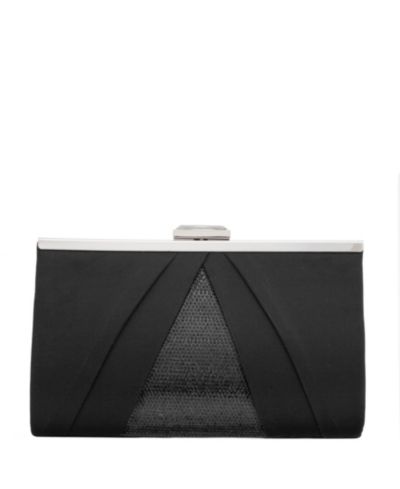 Женский клатч Nina Pleated Stain Crystal Frame