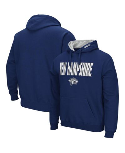 Мужское худи Colosseum New Hampshire Wildcats Arch and Logo Pullover