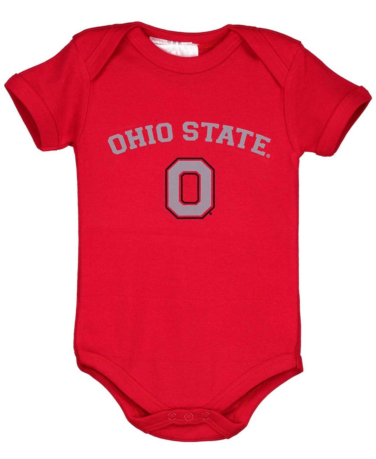 Боди для младенцев Scarlet Ohio State Buckeyes Arch and Logo
