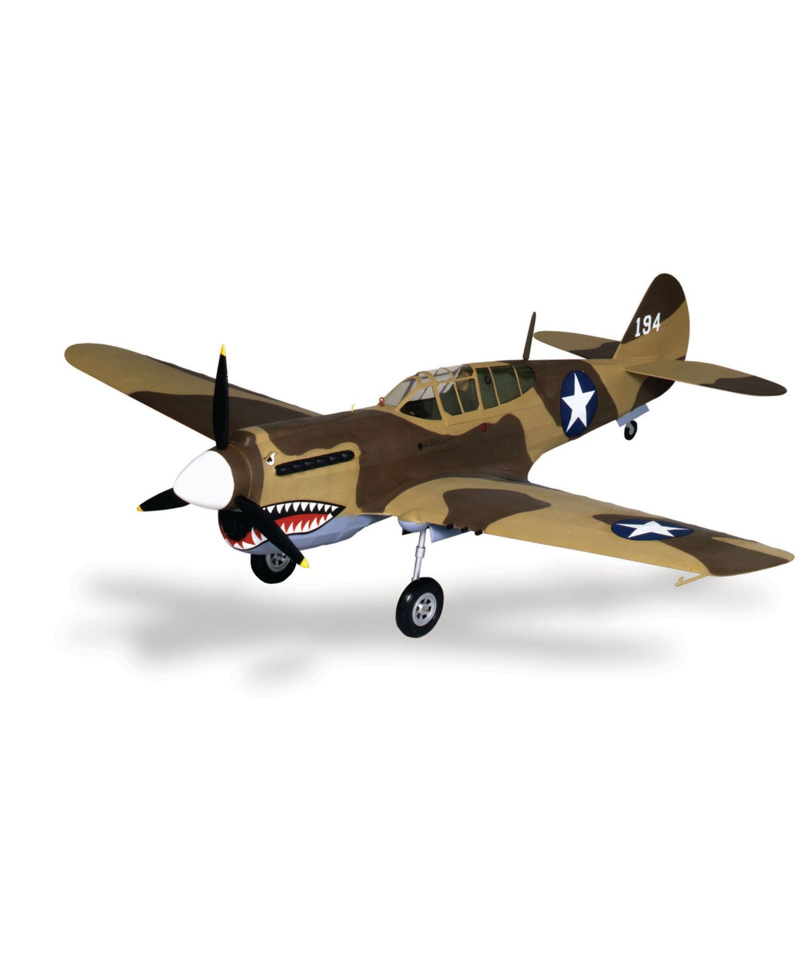 Сборная модель P-40 Warhawk Laser Cut