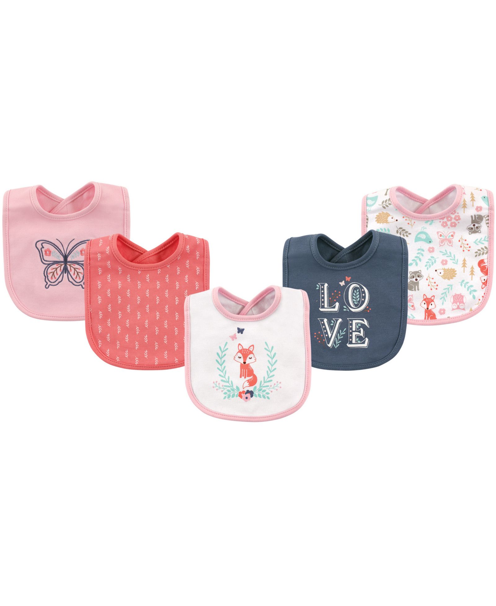 Hudson Baby Защита для кормления из пористого хлопка для девочек