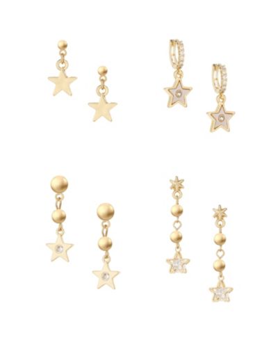 Набор сережек ETTIKA Constellation Star