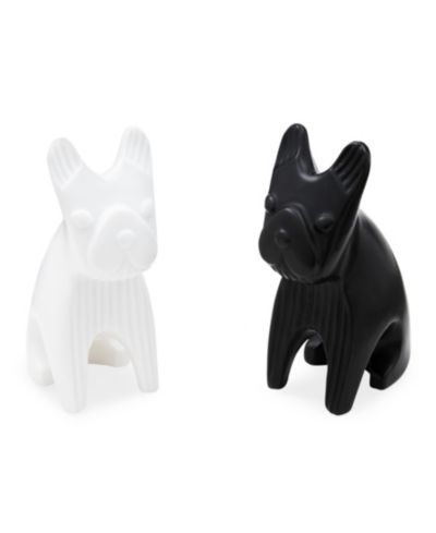 Солонка и перечница Jonathan Adler French Bulldog, набор из 2 шт