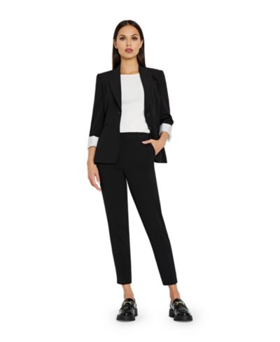 Tahari ASL Notched Two-Button Blazer