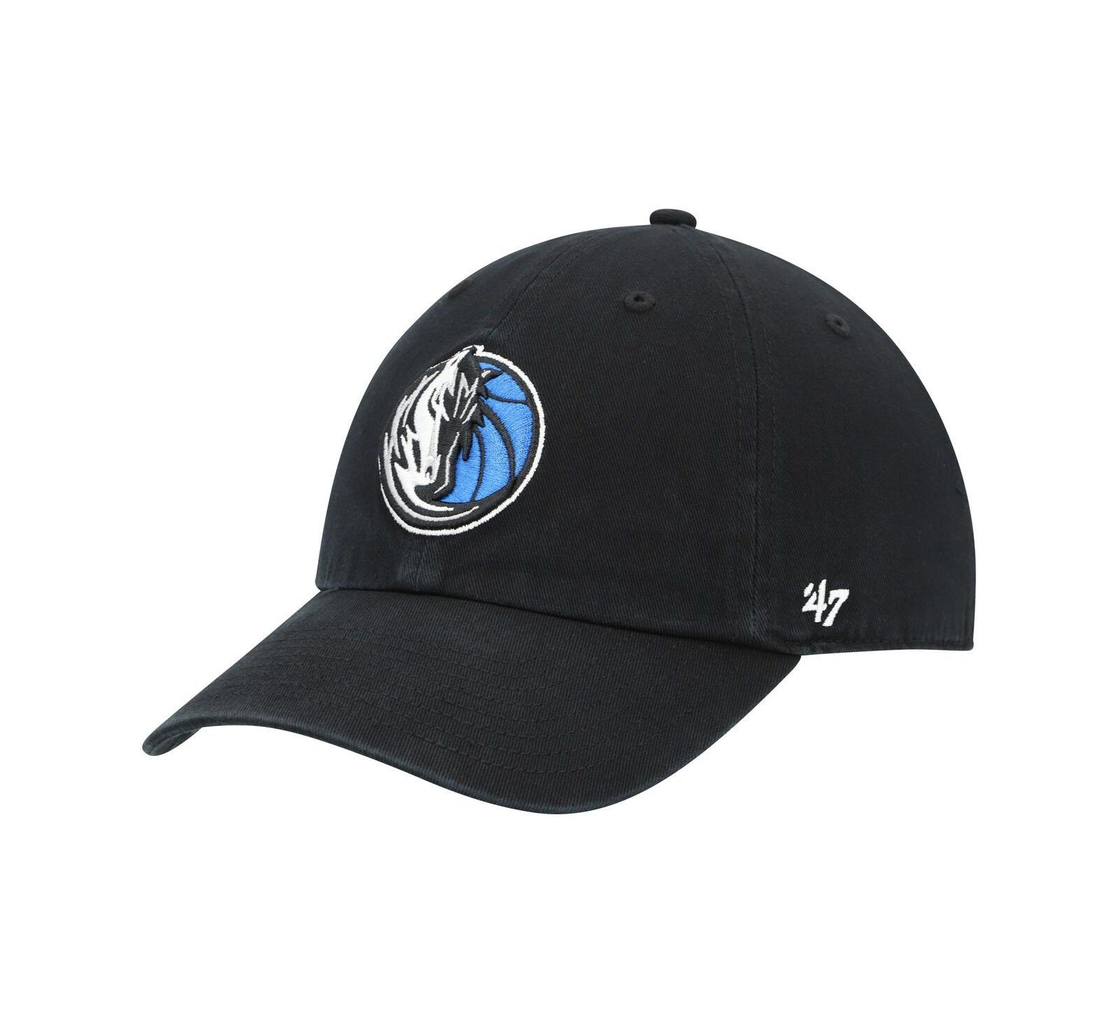 '47 Brand кепка Dallas Mavericks с логотипом команды, черная