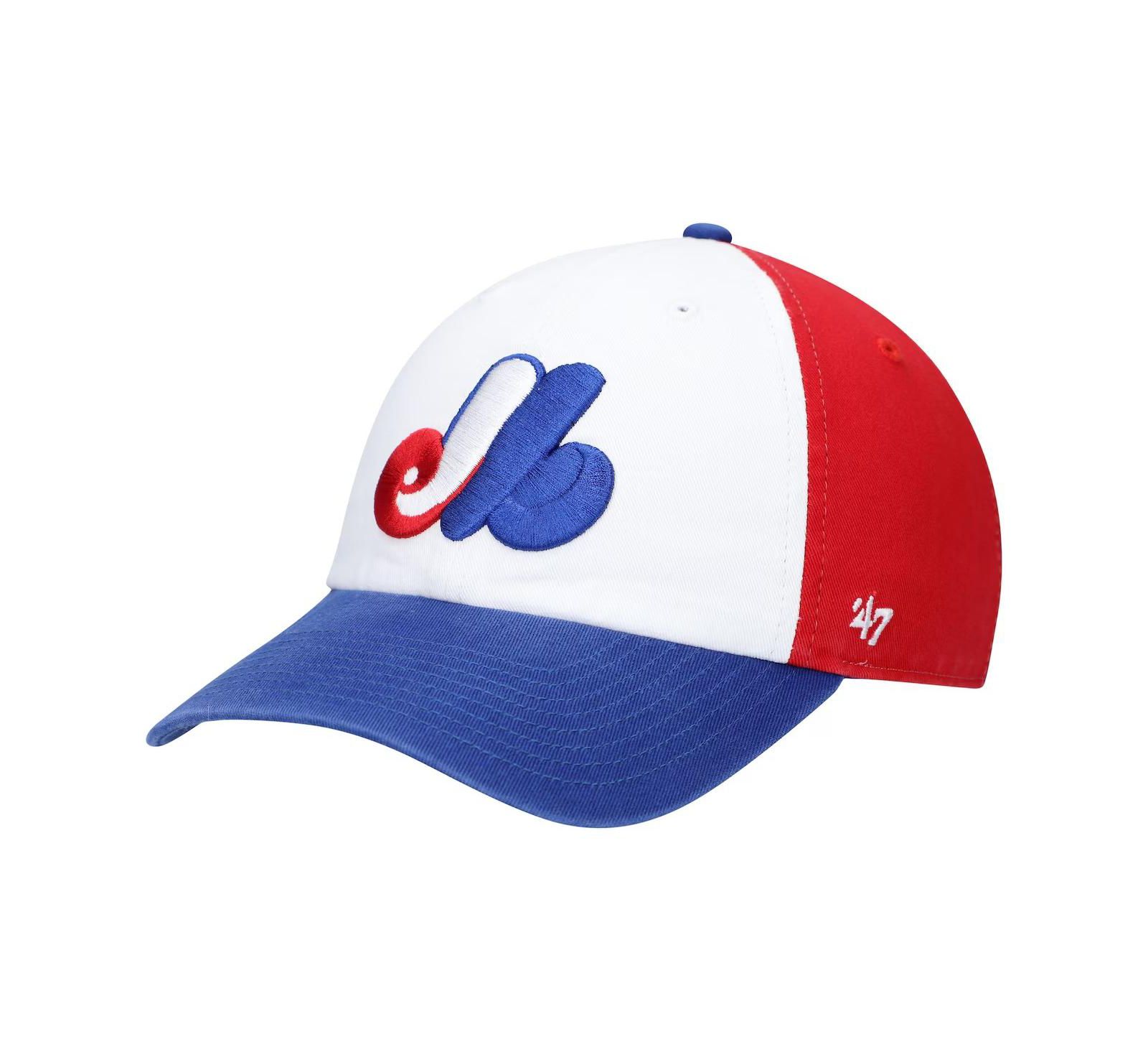 '47 Brand Мужская белая бейсболка Cooperstown Collection с логотипом Montreal Expos