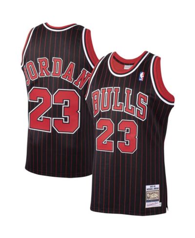 Мужская джерси Mitchell & Ness Michael Jordan Black Chicago Bulls 1995/96 Hardwood Classics Authentic