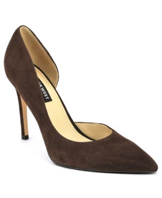 Dark Brown Suede