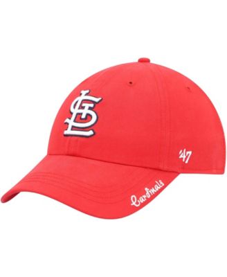Женская кепка '47 Brand St. Louis Cardinals Miata Clean-Up Adjustable Red