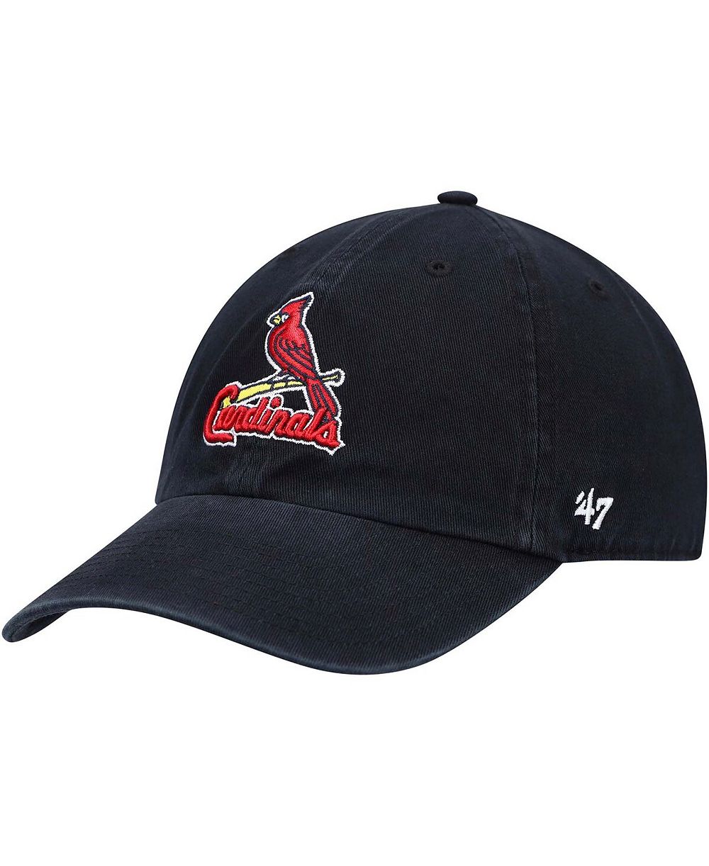 Мужская регулируемая кепка '47 Brand Navy St. Louis Cardinals Clean Up Adjustable Hat