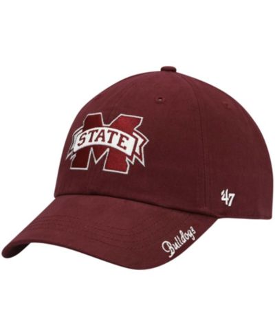 Женская регулируемая кепка Mississippi State Bulldogs Miata Clean Up Logo