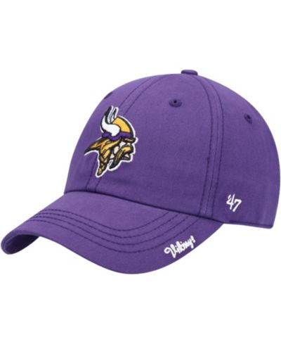 Женская кепка '47 Brand Purple Minnesota Vikings Miata Clean Up Adjustable