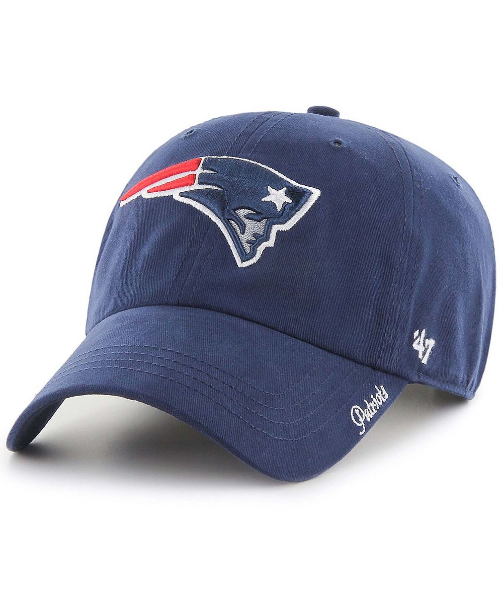 '47 Brand Мужская кепка New England Patriots Navy Clean Up Adjustable