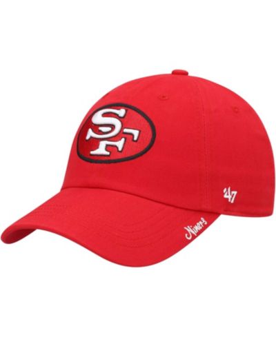 Женская регулируемая кепка '47 Brand Scarlet San Francisco 49Ers Miata Clean Up Legacy