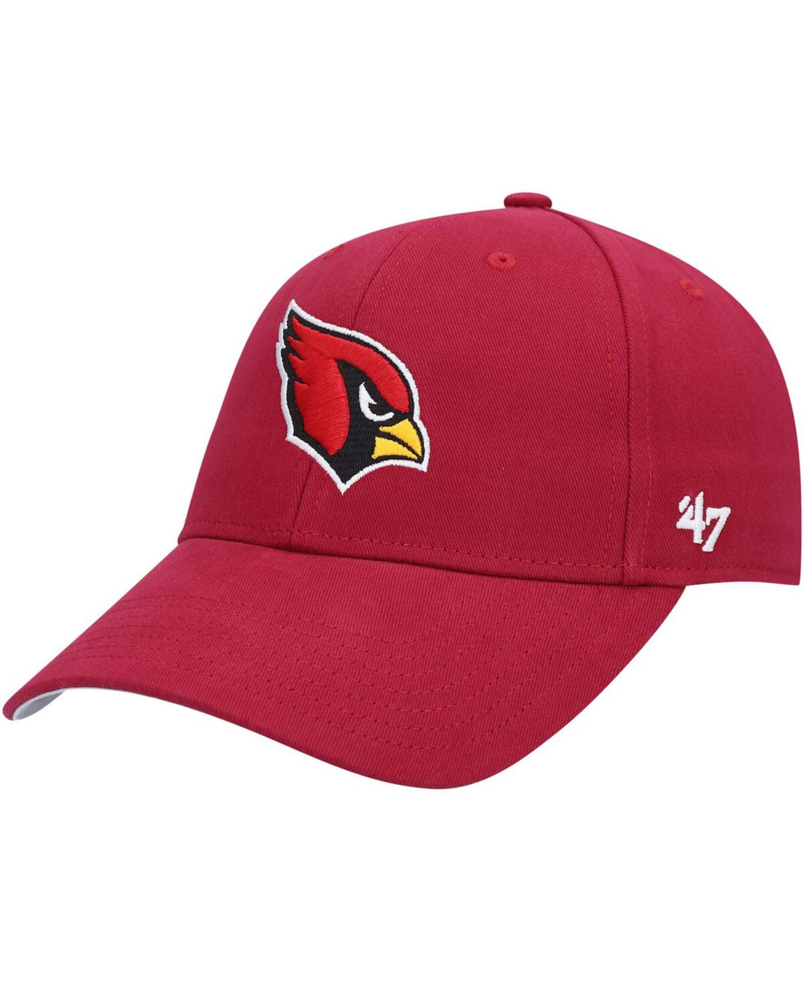Мужская регулируемая кепка '47 Brand Cardinal Arizona Cardinals Basic MVP
