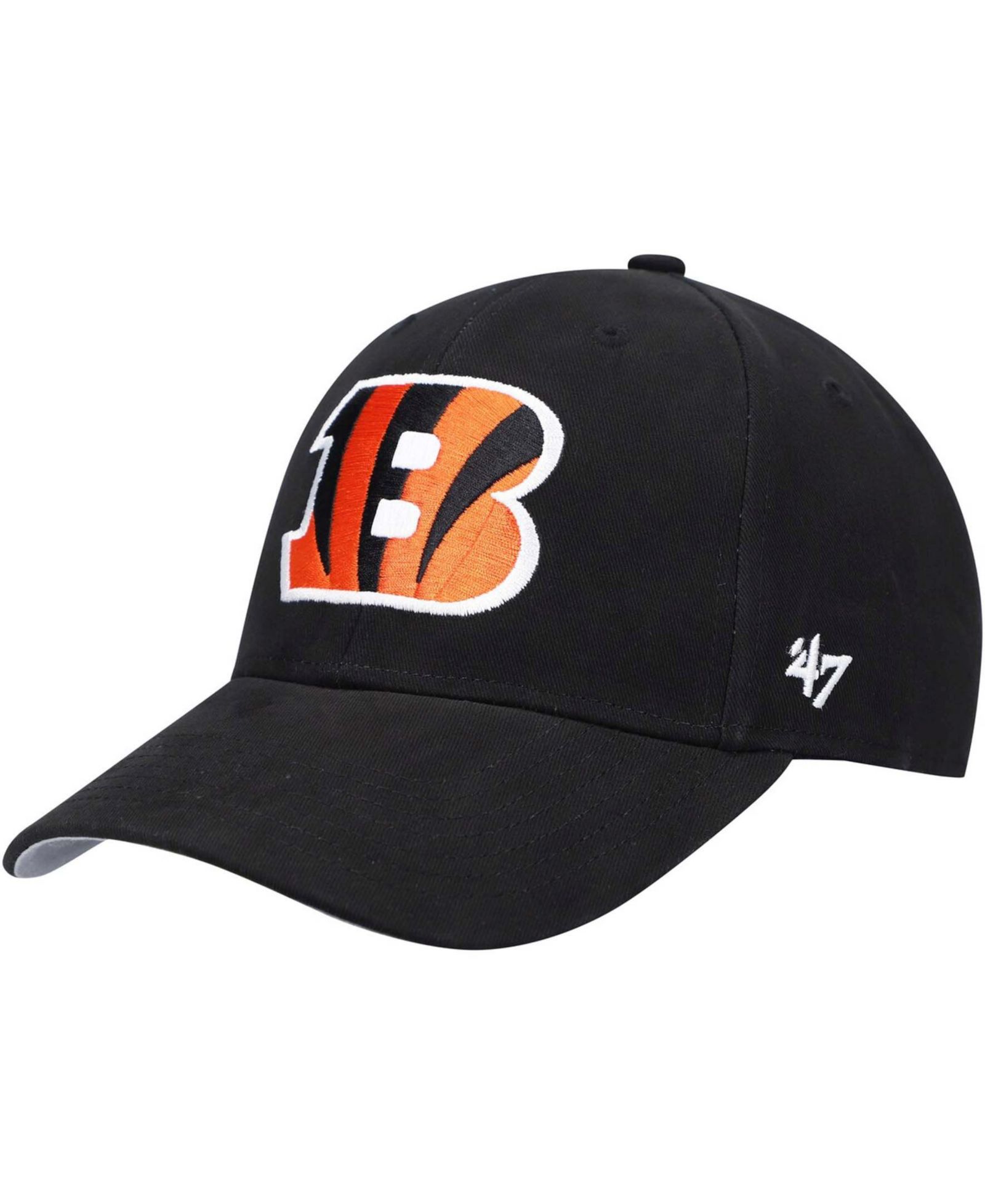 Регулируемая кепка для мальчиков Cincinnati Bengals Basic MVP, черная