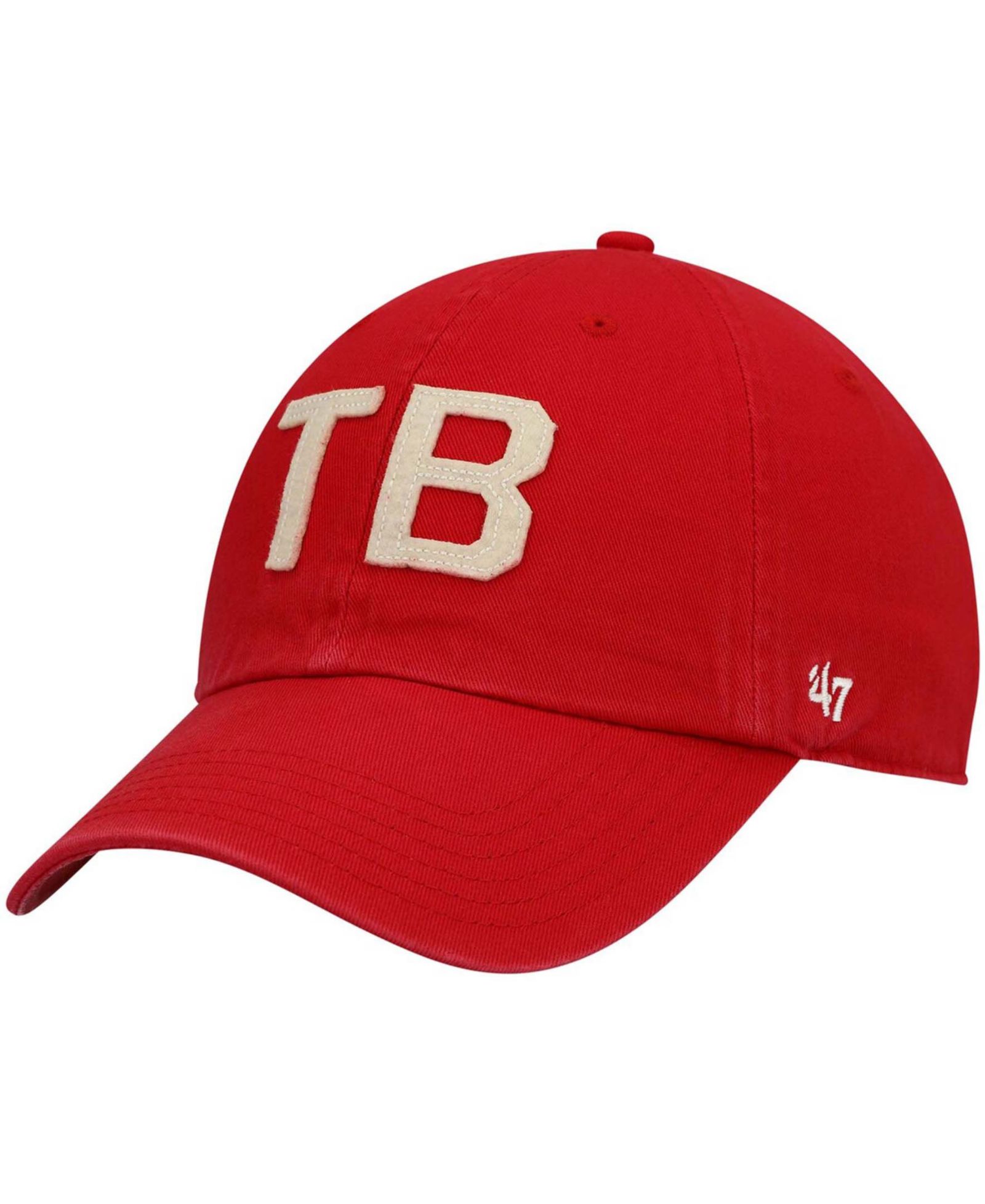 Женская регулируемая кепка '47 Brand Tampa Bay Buccaneers Finley Clean Up красная