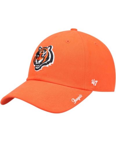 Женская регулируемая кепка Cincinnati Bengals Miata Clean Up, оранжевая