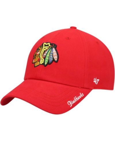 Женская кепка Chicago Blackhawks Team Miata Clean Up Red Adjustable