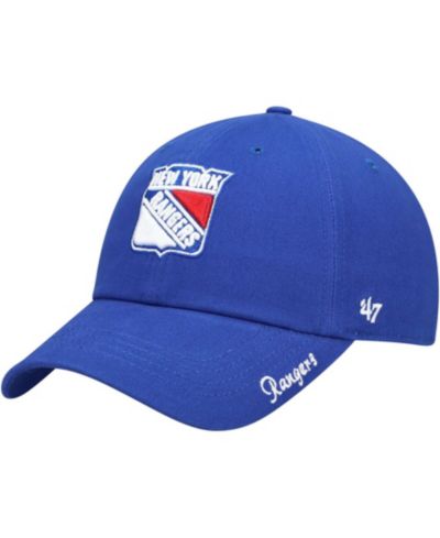 '47 Brand Женская регулируемая бейсболка New York Rangers Team Miata Clean Up, синяя