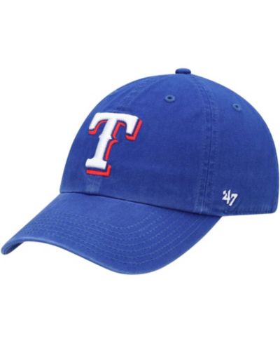 Регулируемая кепка '47 Brand Boys Royal Texas Rangers Team Logo Clean Up