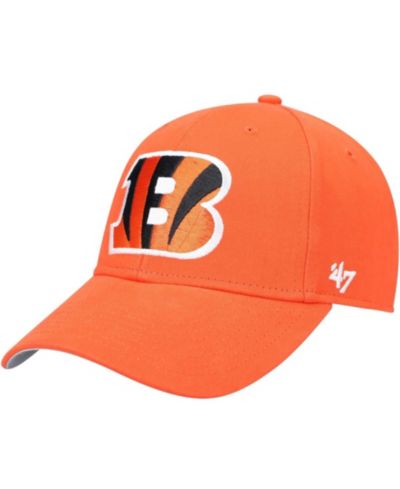 Детская регулируемая кепка '47 Brand Cincinnati Bengals Basic Secondary MVP, оранжевая