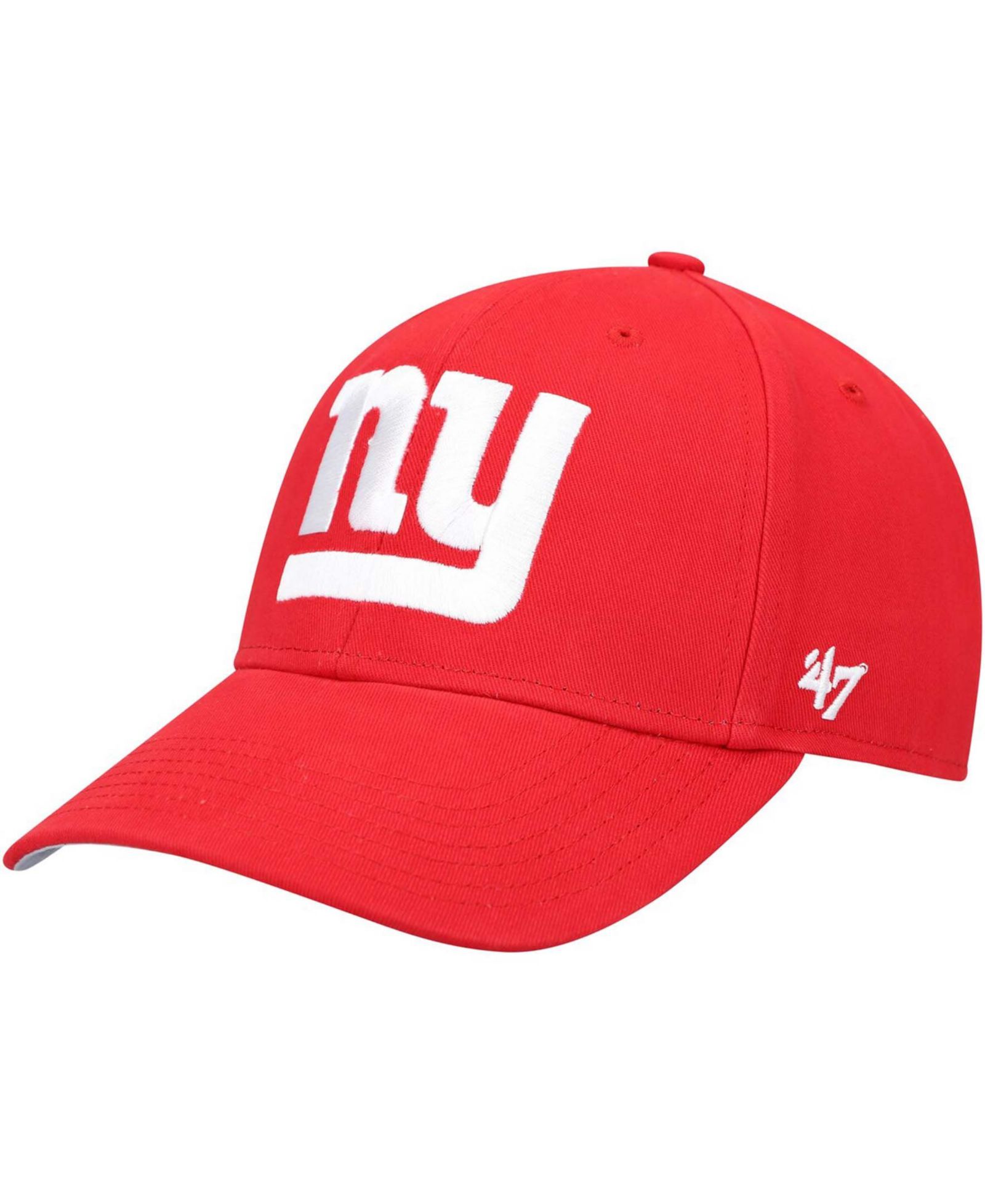 Детская кепка '47 Brand Red New York Giants Basic Secondary MVP регулируемая