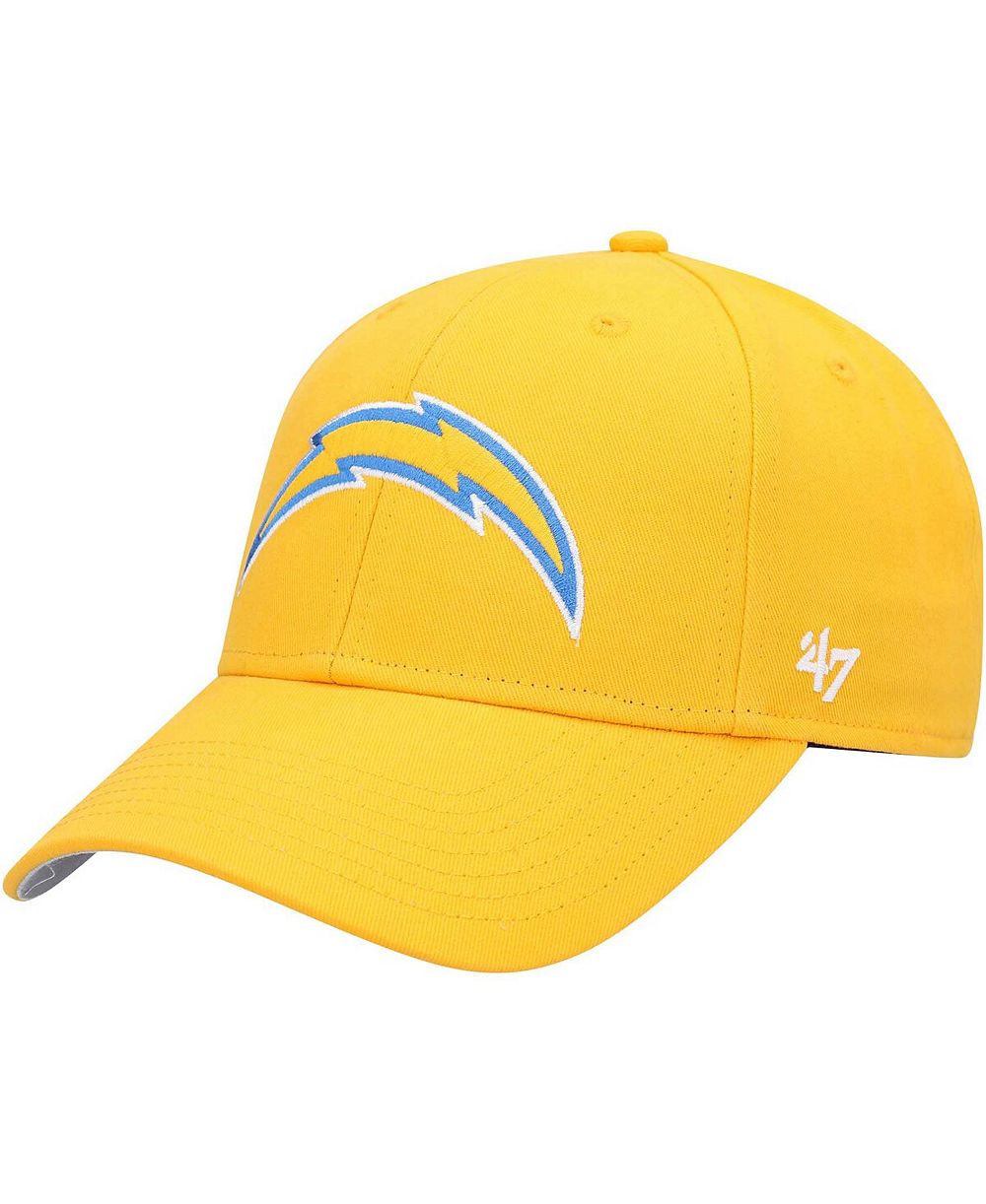 Детская кепка '47 Brand Gold Los Angeles Chargers Basic Secondary MVP Adjustable