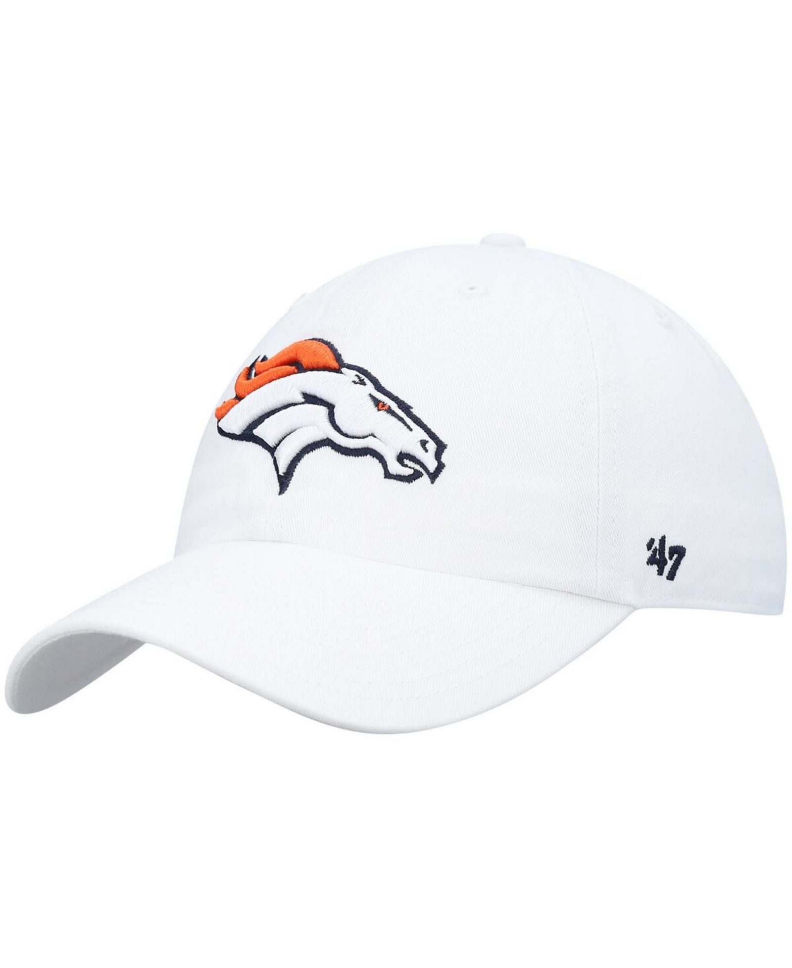 Мужская белая кепка '47 Brand Denver Broncos
