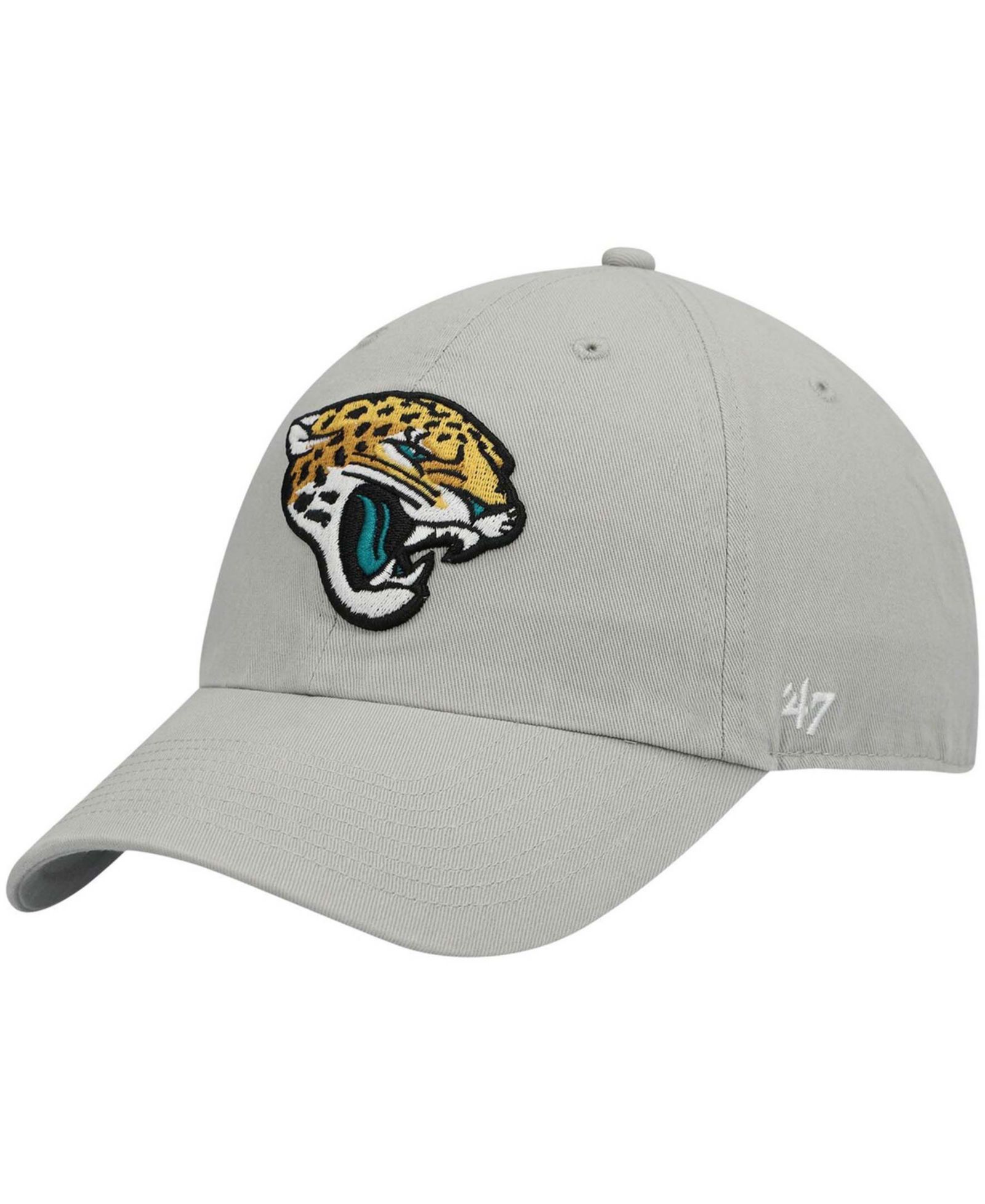 Мужская кепка '47 Brand Jacksonville Jaguars Logo Clean Up Adjustable