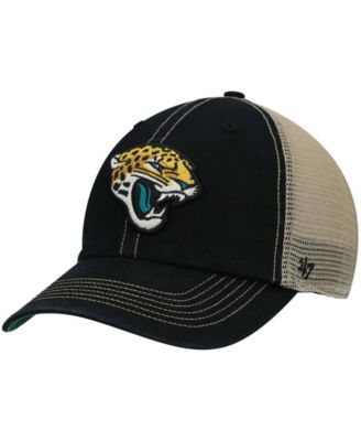 Мужская кепка '47 Brand Jacksonville Jaguars Trawler Trucker Snapback, черная/натуральная