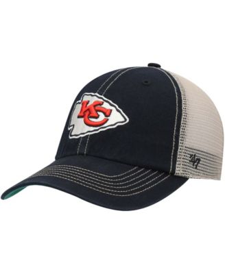 '47 Brand мужская кепка Trucker Snapback, Kansas City Chiefs Trawler, черный/натуральный