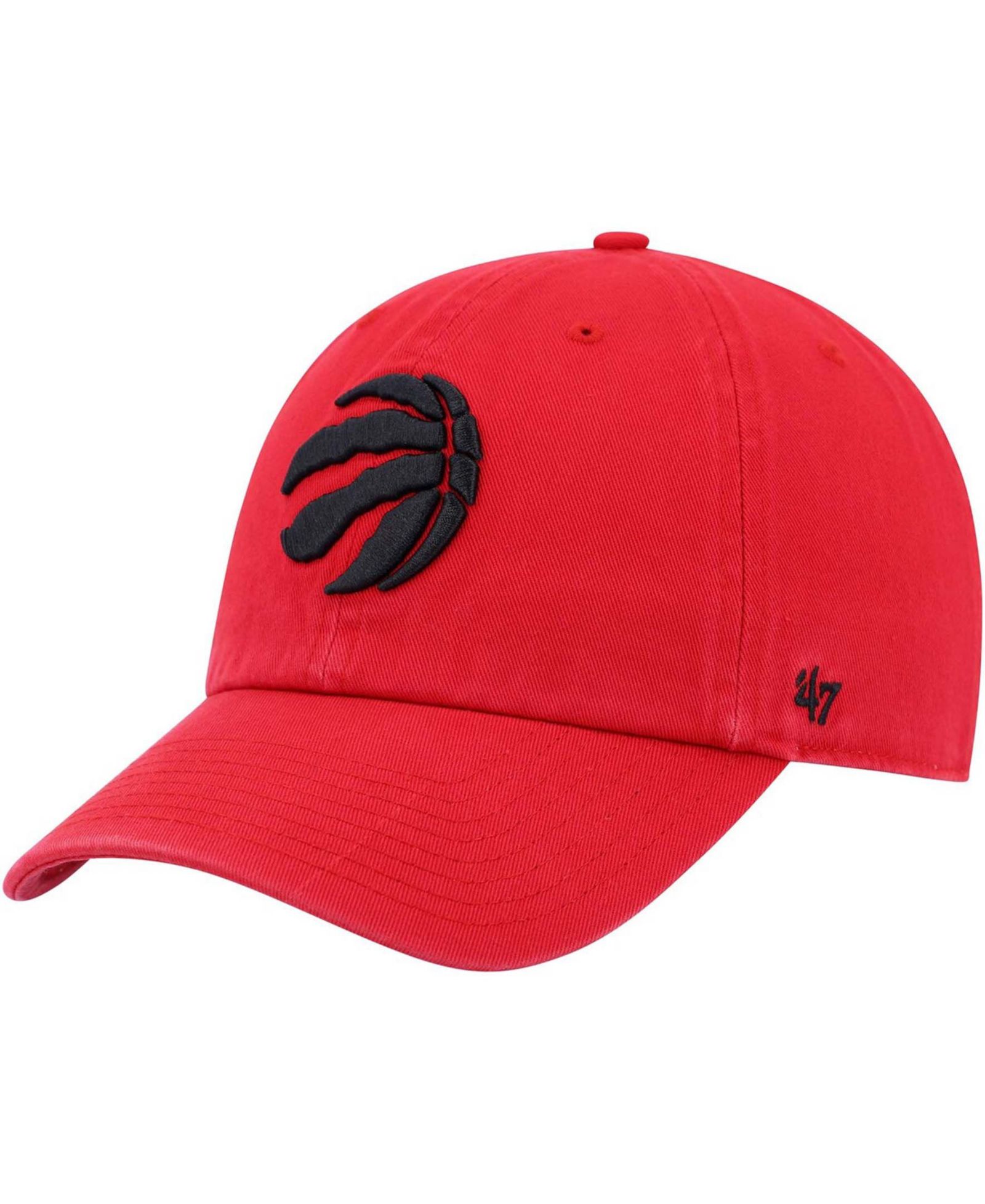 Мужская регулируемая кепка '47 Brand красного цвета Toronto Raptors