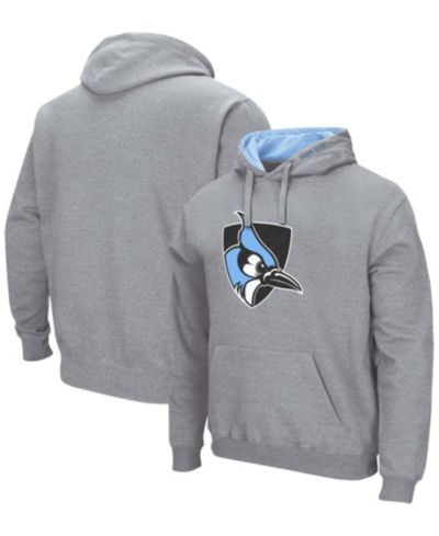 Мужское худи Colosseum Johns Hopkins Jays Arch and Logo Pullover Hoodie