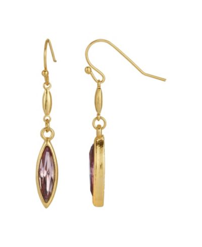 Серьги-подвески 2028 Gold-Tone