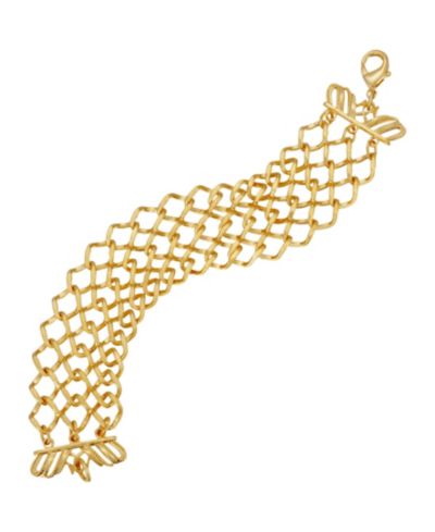 Браслет 2028 Gold-Tone Wide Mesh