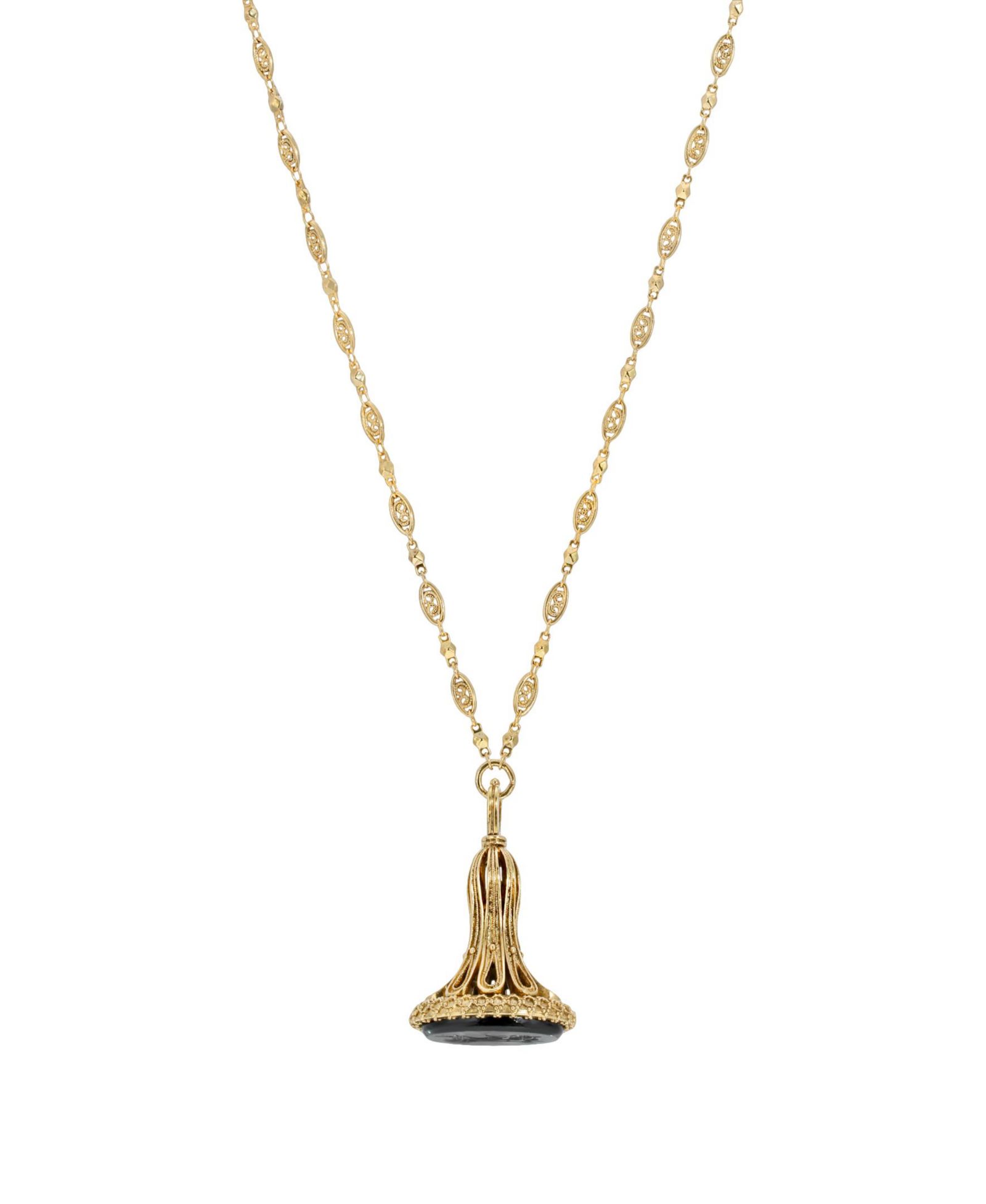 2028 Gold-Tone Pendant Necklace