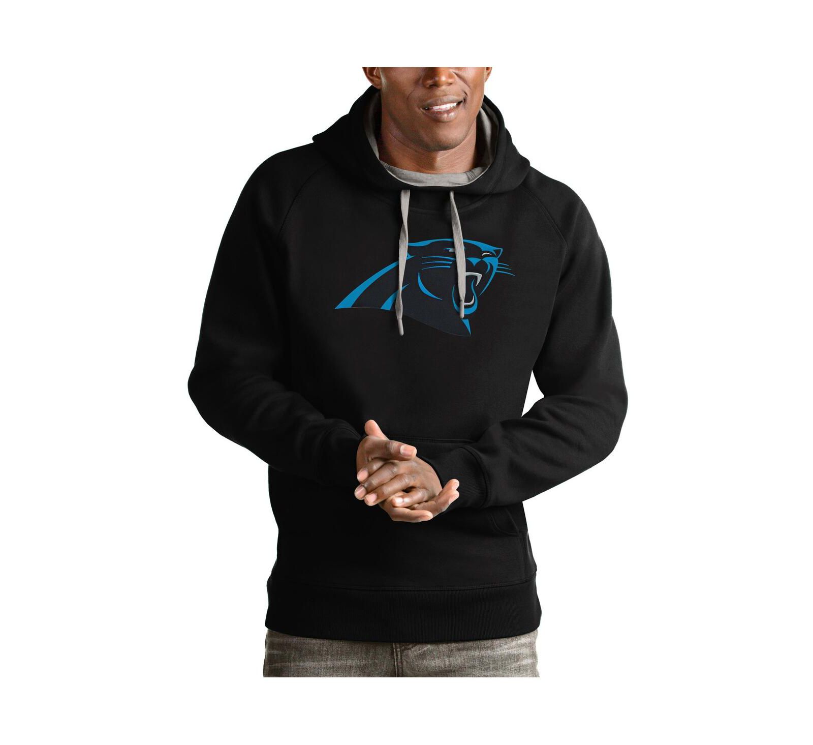 Мужской черный худи Carolina Panthers Victory