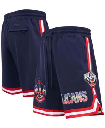 Мужские шорты Pro Standard темно-синего цвета с логотипом New Orleans Pelicans