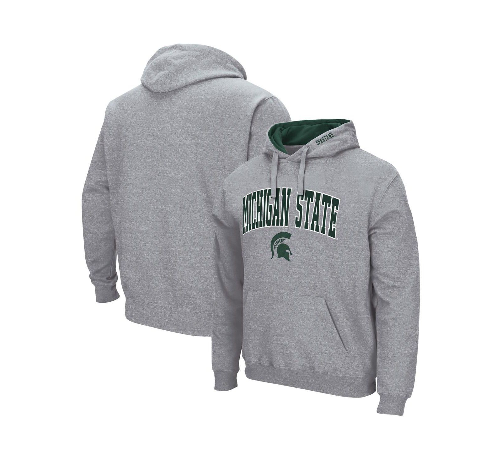 Men's Michigan State Spartans Arch Logo 3.0 Pullover Hoodie
