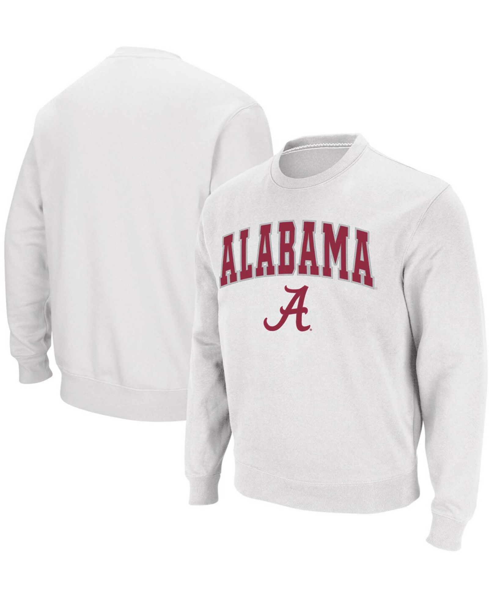 Colosseum Мужской Alabama Tide Arch Logo Crew Neck Sweatshirt