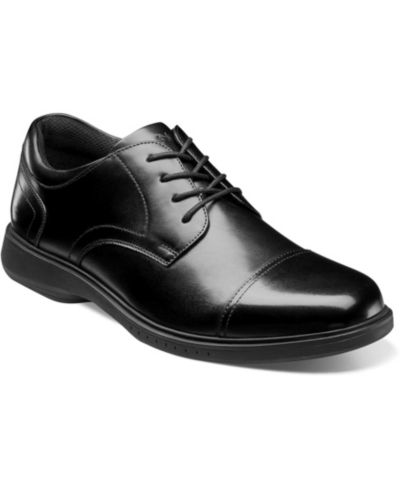 Мужские туфли Nunn Bush Men's Kore Pro Cap Toe Oxford с технологией защиты от скольжения