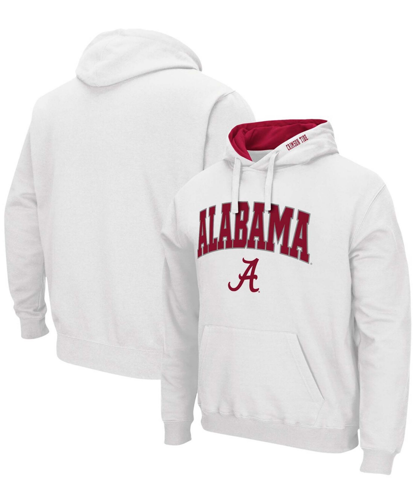 Мужское худи Colosseum с принтом Alabama Crimson Tide