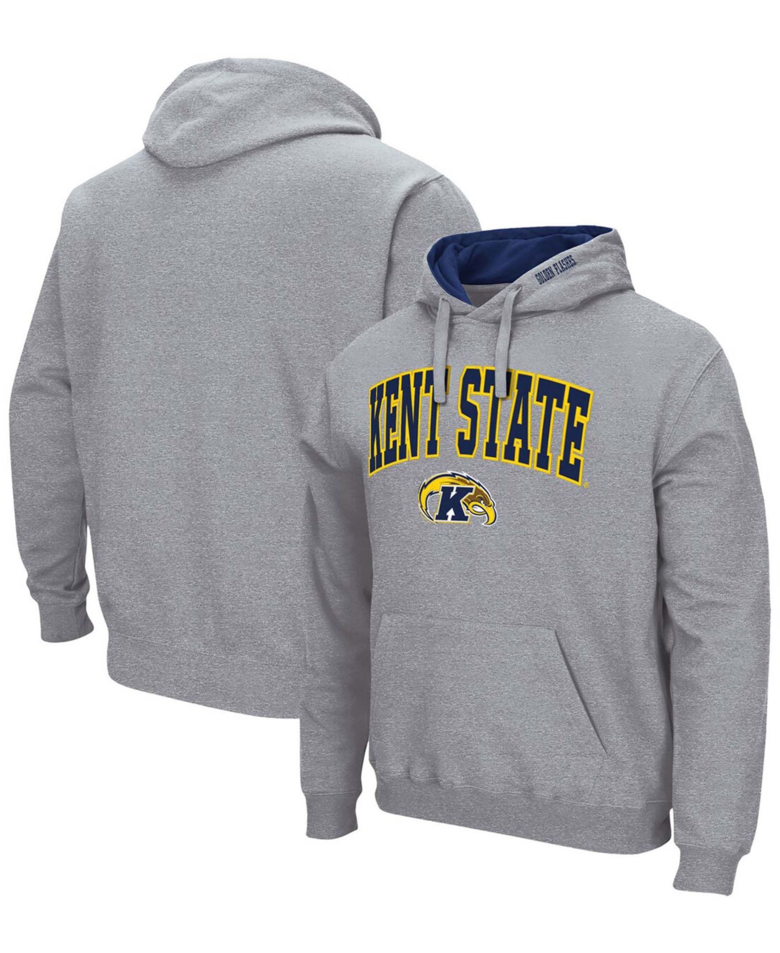Colosseum Мужское худи с логотипом Kent State Golden Flashes