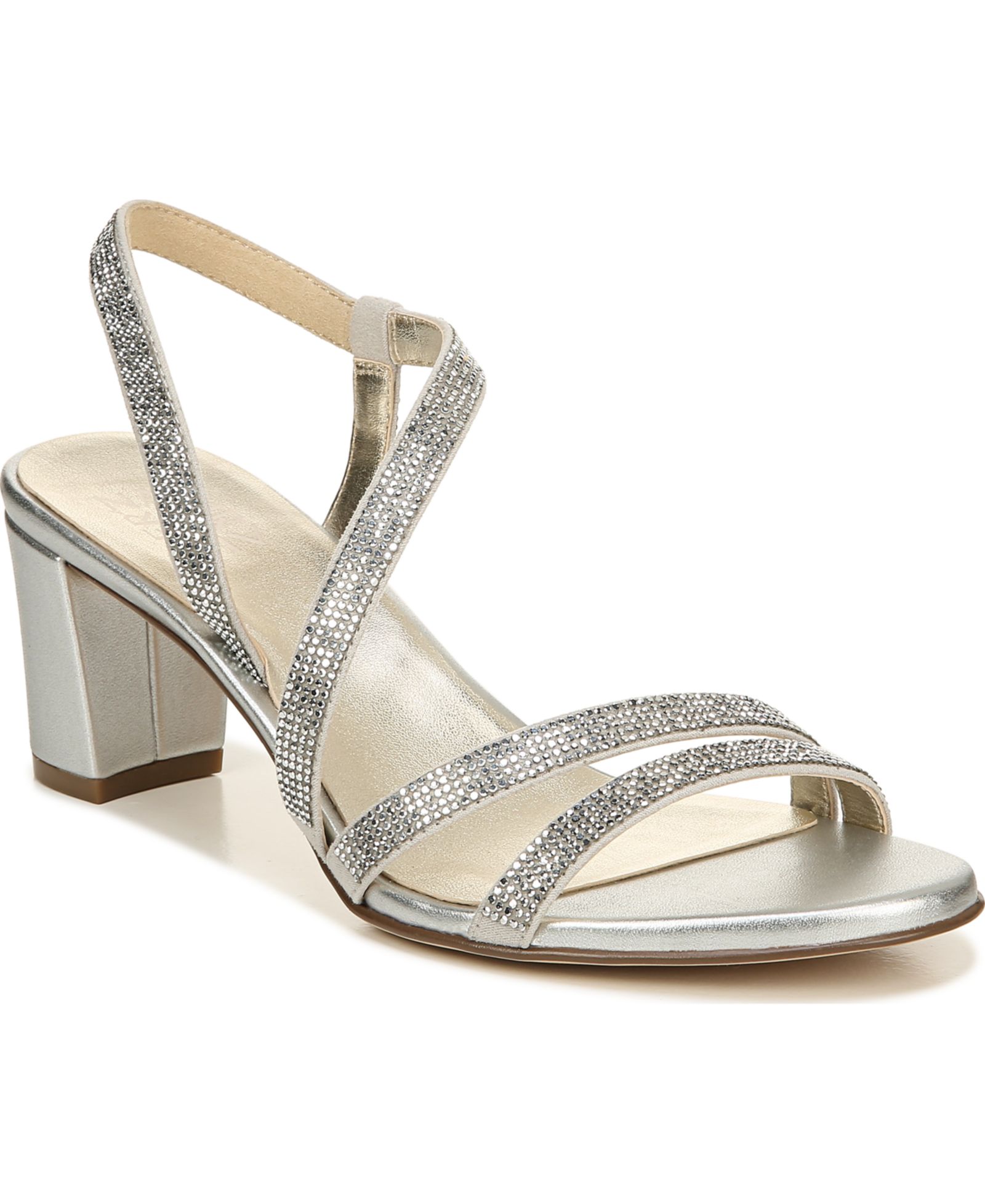 Naturalizer Women's Vanessa Strappy Rhinestone Dress Sandals