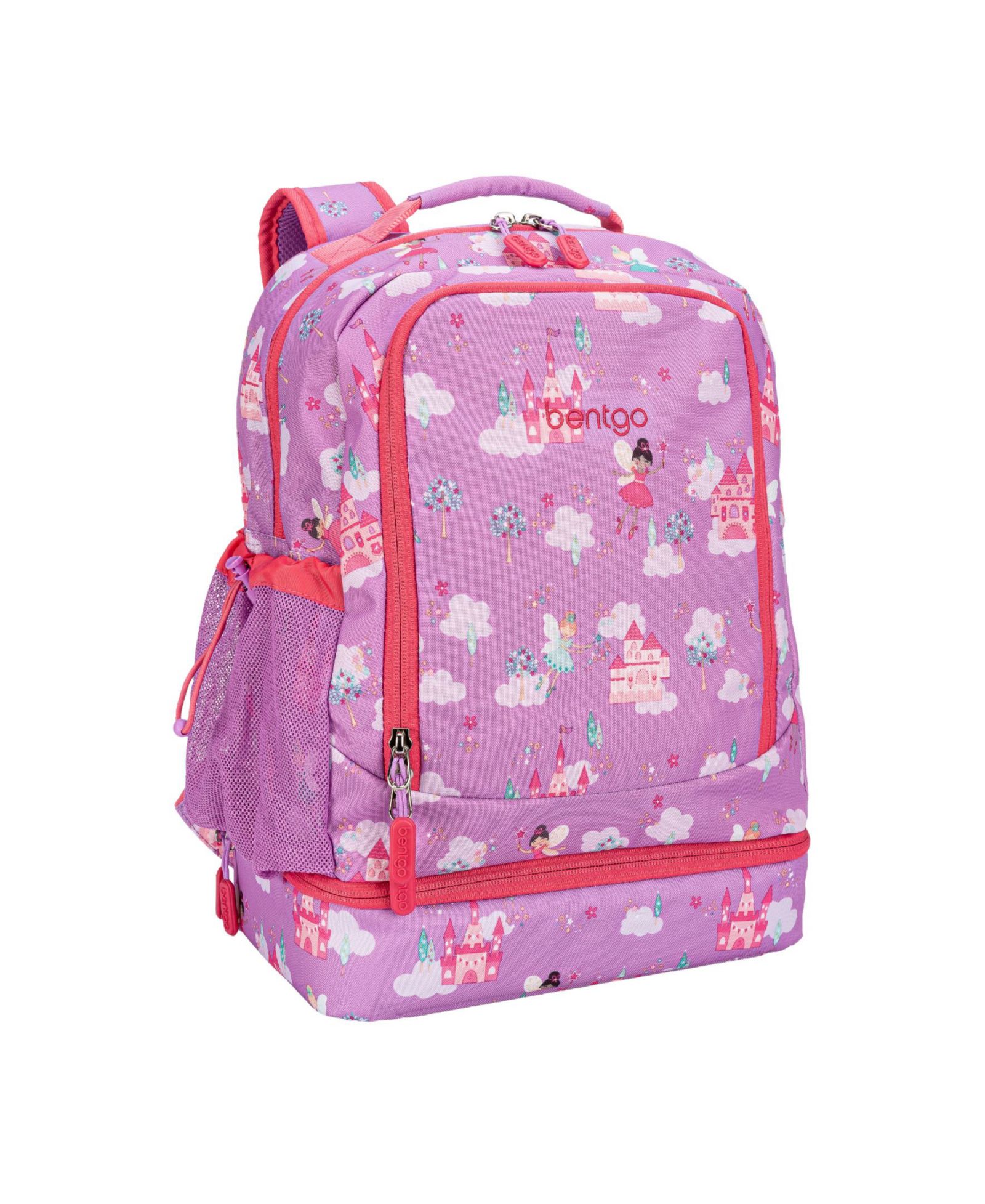 Bentgo Kids Prints 2-In-1 Backpack and Insulated Lunch Bag - Fairies